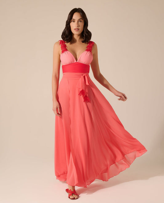 Vestido Coral